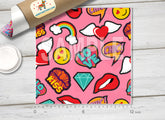 Pop Art Patch Patterned HTV 164